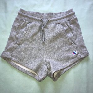 Champion gray shorts. size small. Very cute/comfy